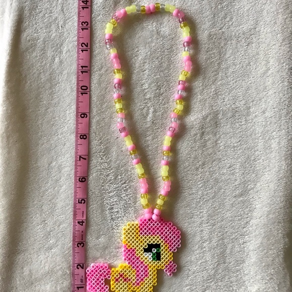 Fluttershy MLP Kandi Necklace - Picture 2 of 4